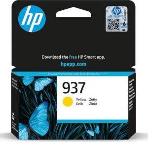 HP 937 Yellow Original Ink Cartridge - for OfficeJet Pro 91xx 97xx