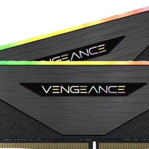 Corsair Vengeance RGB RT 32GB (2x16GB) DDR4 4600MHz C18 Desktop Memory (Dynamic Lighting Optimised for AMD 300/400/500 Series Compatible with Intel Series) Black