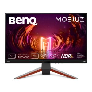 BenQ MOBIUZ EX270M 27 inch 240Hz IPS 1080p Gaming Monitor 1ms GtG HDRi Technology AMD FreeSync Premium sRGB 99 21ch Built-in Speakers Eye-Care Bezel-less Gray
