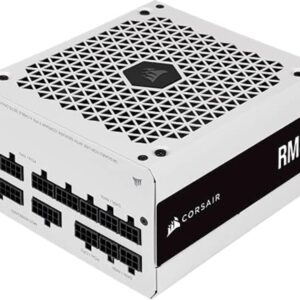 Corsair RM850 (2021) RM Series 850 Watt 80 Plus Gold Fully Modular ATX Power Supply (Triple EPS12V Connectors Low-Noise Operation Zero RPM Fan Mode 105C Capacitors Modern Standby) White