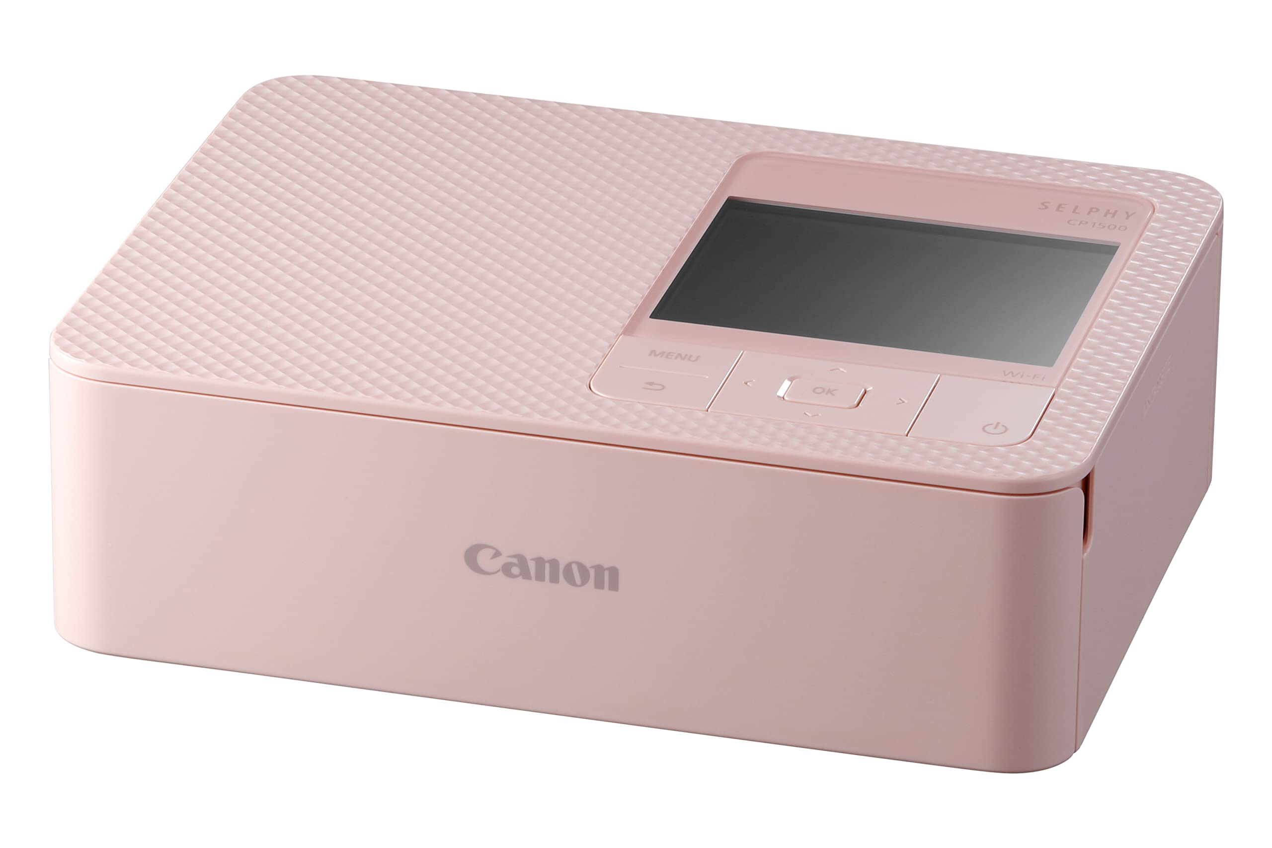 Canon SELPHY CP1500 Compact Photo Printer Wireless Printing Long-Lasting Prints USB-C & SD Card Connectivity Ideal for Scrapbooks Albums Pink GB