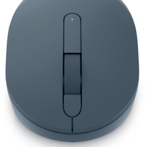 Dell MS3320W Mobile Wireless Mouse - 24 GHz Bluetooth 50 Optical LED Mechanical Midnight Green