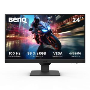 BenQ GW2490 238 1080p FHD 100Hz IPS Eye-Care Monitor HDMI DP Eyesafe