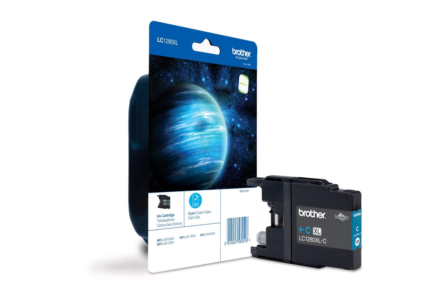 BROTHER LC1280XLC Super High Yield Toner - Cyan