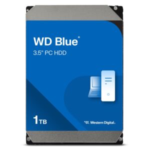 Western Digital Blue 1TB Desktop 35" Internal Hard Drive 7200 RPM Class SATA 6 GB/s 64MB Cache 2 Year Warranty