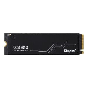 Kingston KC3000 PCIe 40 NVMe M2 SSD - High-performance storage for desktop and laptop PCs -SKC3000D/2048G Solid State Drive
