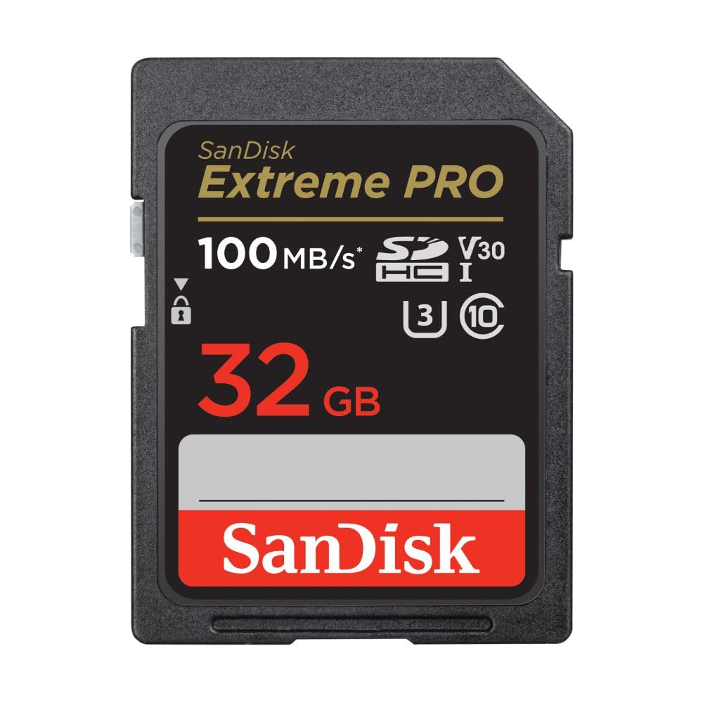 SanDisk 32GB Extreme PRO RescuePRO Deluxe SDHC+ card up to 100MB/s UHS-I Class 10 U3 V30
