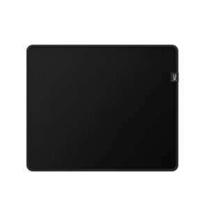 HyperX 4Z7X3AA Pulsefire Mat Gaming Mouse Pad Medium Precise Cloth Surface Antifray Flush Stitching Non-Slip Rubber Base Black