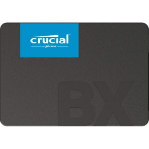 Crucial BX500 240 GB CT240BX500SSD1(Z)-Up to 540 MB/s (Internal SSD 3D NAND SATA 25 Inch) Black