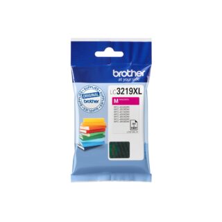 BROTHER LC-3219XLM Inkjet Cartridge Magenta Single Pack High Yield Includes 1 x Genuine Supplies
