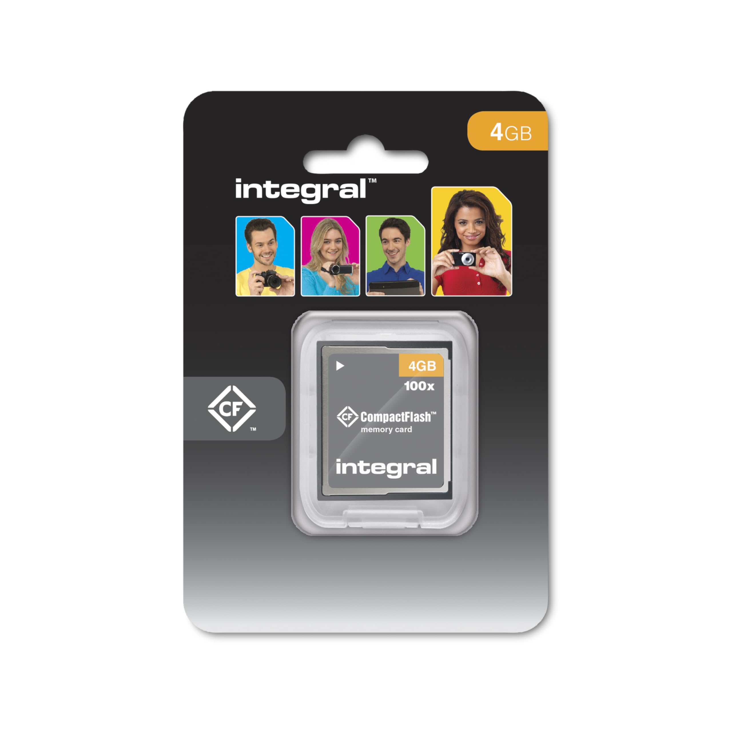 Integral 4GB CompactFlash Card Designed for the Photography Enthusiasts Durable and Reliable