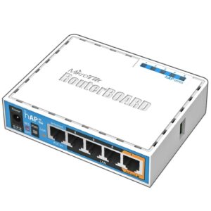 MikroTik HAP ac lite 500Mbit/s Power over Ethernet (PoE) White - WLAN access points (30-70 C IEEE 80211a 80211ac 80211b 80211g 80211n White)