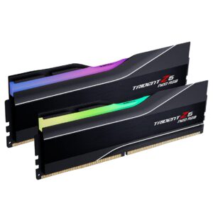 GSKILL Trident Z5 NEO RGB Series (AMD Expo) 32GB (2 x 16GB) 288-Pin SDRAM DDR5 6000 CL36-36-36-96 135V Dual Channel Desktop Memory F5-6000J3636F16GX2-TZ5NR (Matte Black)