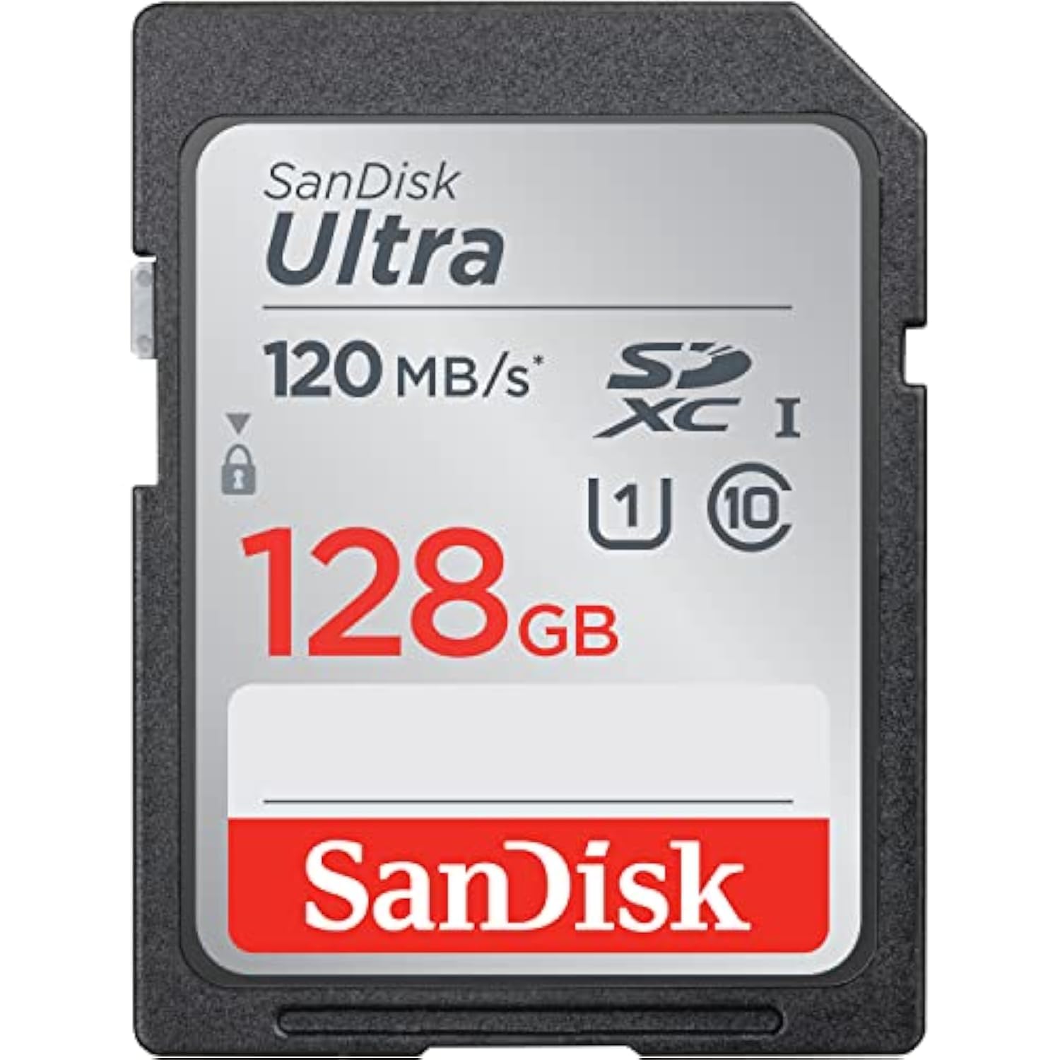 SanDisk Ultra 128GB SDXC Memory Card Up to 120 MB/s Class 10 UHS-I V10