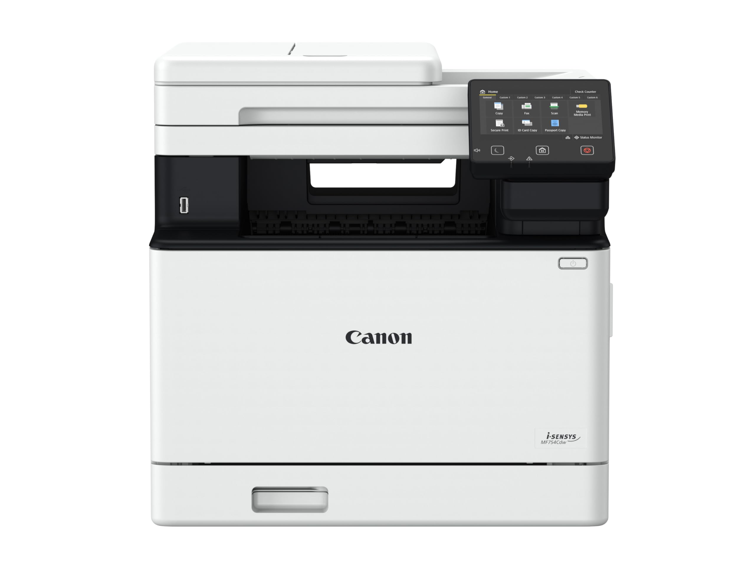 Canon i-SENSYS MF754Cdw All-In-One Colour Laser Printer - Wireless Wi-Fi PC Connected & Network A4 Print Copy Scan Fax 33ppm Auto Duplex Compatible w/Mac Windows Linux