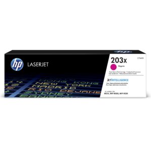 HP CF543X 203X High Yield Original LaserJet Toner Cartridge Magenta Single Pack