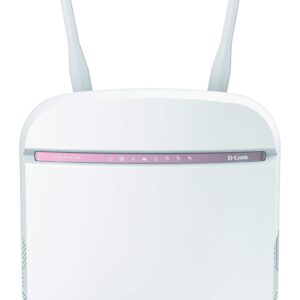 D-Link DWR-978 5G AC2600 Wi-Fi Router Super Fast Download Up to 16 Gbps MU-MIMO 4 x Gigabit Port Internet Removable External Antennas White