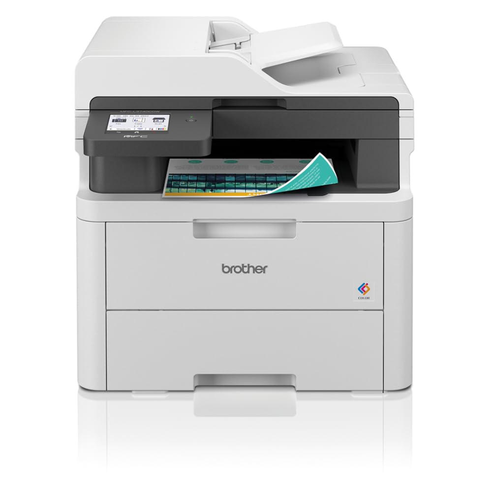 BROTHER MFC-L3740CDW All-in-one Colour Wireless LED Printer Print copy scan & fax USB 20 A4UK Plug