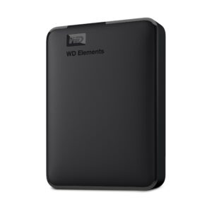 Western Digital 6TB Elements portable external hard drive USB 30 storage Plug-and-Play SuperSpeed 32 Gen 1 Formatted for PC and Mac Black