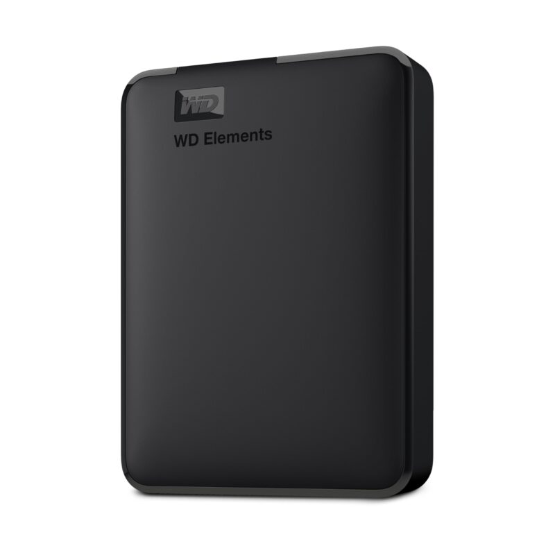 Western Digital 6TB Elements portable external hard drive USB 30 storage Plug-and-Play SuperSpeed 32 Gen 1 Formatted for PC and Mac Black, photo 1 of 1