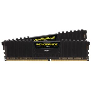 Corsair VENGEANCE LPX DDR4 RAM 32GB (2x16GB) 3200MHz CL16 Intel XMP 20 Computer Memory - Black (CMK32GX4M2E3200C16)