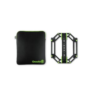 Gravity LTS 01 B SET 1 - Adjustable Stand for Laptops and Controllers Including Neoprene Protection Bag