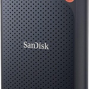SanDisk 4TB Extreme Portable SSD external drive up to 1050 MB/s read 1000MB/s write USB-C solid state IP65 rated for dust and water resistance Black