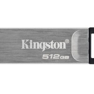 Kingston DataTraveler Kyson USB 32 Gen 1 Flash Drive 512GB - Stylish Capless Metal Case