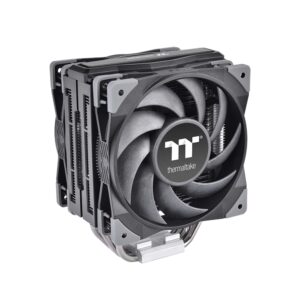 Thermaltake TOUGHAIR 510 180W TDP CPU Cooler Dual 120mm 2000RPM High Static Pressure PWM Fan with Performance Copper Heat Pipes CL-P075-AL12BL-A