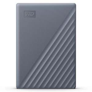 Western Digital 5TB My Passport Works with USB-C portable external hard drive USB 32 Gen 1 software for device management backup password protection PC Mac Chromebook Gaming Consoles Grey
