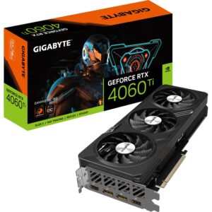 Gigabyte NVIDIA GeForce RTX 4060 Ti GAMING OC Graphics Card - 16GB GDDR6 128-bit PCI-E 40 2595MHz Core Clock 2x DP 14 HDMI 21a DLSS 3 GV-N406TGAMING OC-16GD