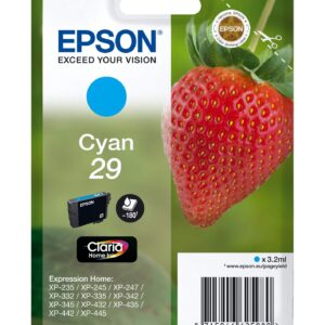 Epson 235M177 Strawberry Ink Cartridge for Expression Home XP-445 SeriesCyan
