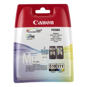 Canon PG510/ CL511 Ink Cartridges - Black/Colour Medium