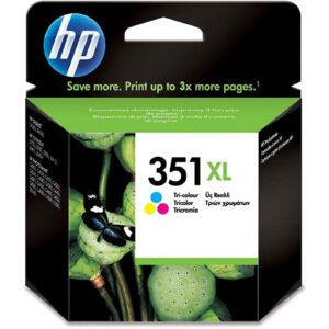 HP CB338EE 351XL High Yield Original Ink Cartridge Tri-color Single Pack