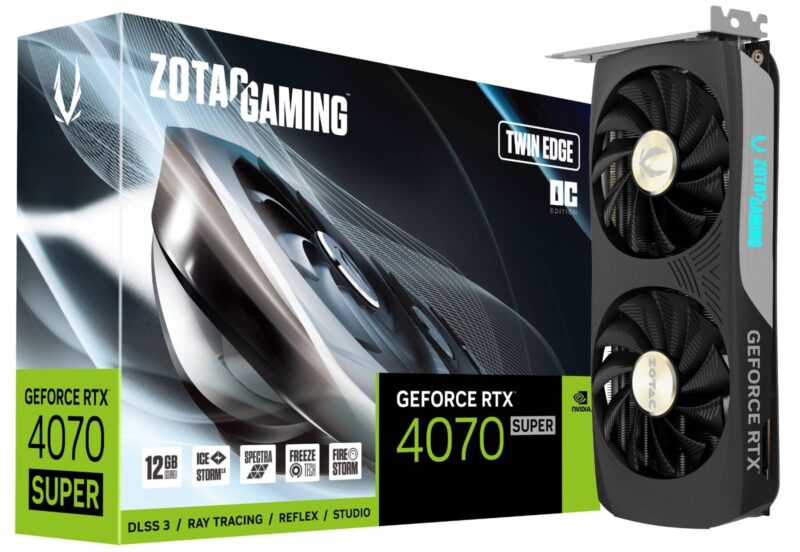 Zotac RTX 4070 Super 12GB Twin Edge OC GDDR6X, photo 1 of 1