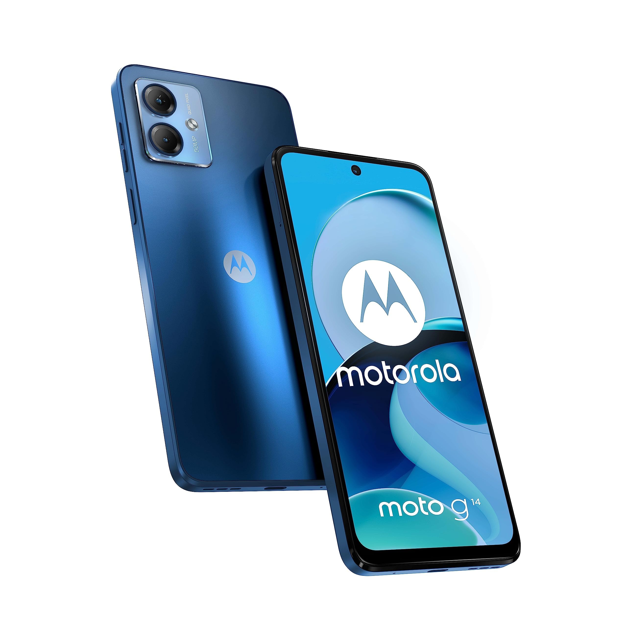 Motorola moto g14 165 cm (65") Double SIM Android 13 4G USB Type-C 4 Go 128 5000 mAh Bleu