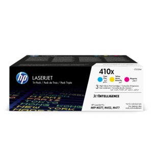 HP CF252XM 410X High Yield Original LaserJet Toner Cartridges Cyan/Magenta/Yellow Multipack