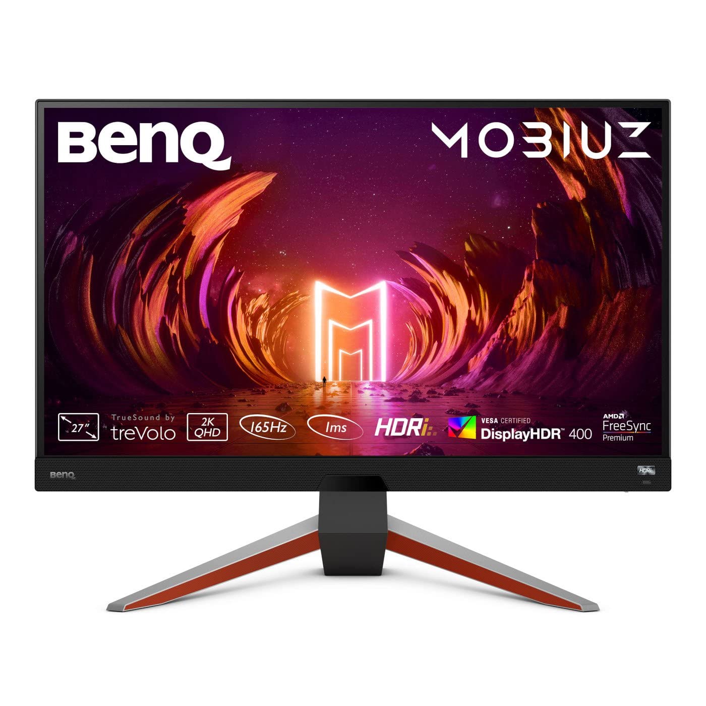 BenQ MOBIUZ EX2710Q Gaming Monitor (27 inch IPS 1440P 165 Hz 1ms HDR 400 FreeSync Premium 144 compatible)