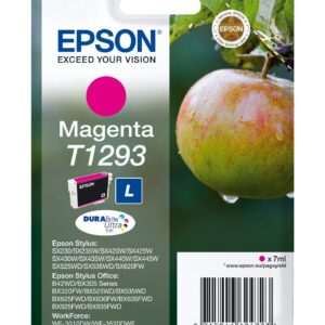 Epson T1293 Magenta Apple Genuine DURABrite Ultra Ink Cartridge