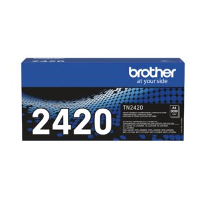 BROTHER TN-2420 Toner Cartridge Black Single High Yield includes 1 x Genuine Supplies