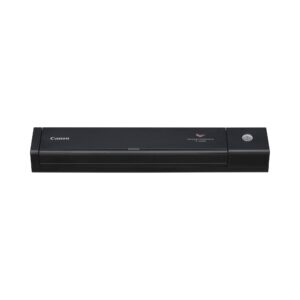 Canon P-208II Portable A4 Document Scanner USB Mobile Duplex Double Sided scanning Home Plug & Play 10x Automatic Feeder Windows/MAC - Black