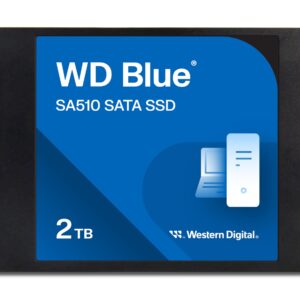 Western Digital Blue SA510 2TB SSD 25" SATA up to 560 MB/s Includes Acronis True Image for Disk & Cloning Migration Flexible backup recovery ransomware protection