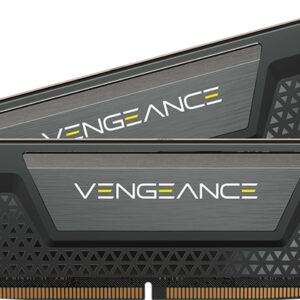 Corsair VENGEANCE DDR5 RAM 32GB (2x16GB) 4800MHz CL40 Intel XMP iCUE Compatible Computer Memory - Black (CMK32GX5M2A4800C40)