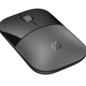 HP Z3700 Dual Silver Wireless Mouse - Compatible with Chrome PC or Mac Bluetooth 50 1600 DPI Optical Multi-Surface Sensor AES technology Up to 16 Months Battery