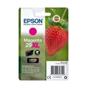Epson 29XL Magenta Strawberry High Yield Genuine Claria Home Ink