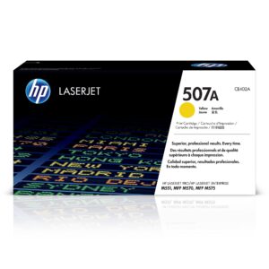 HP CE402A 507A Original LaserJet Toner Cartridge Yellow Single Pack