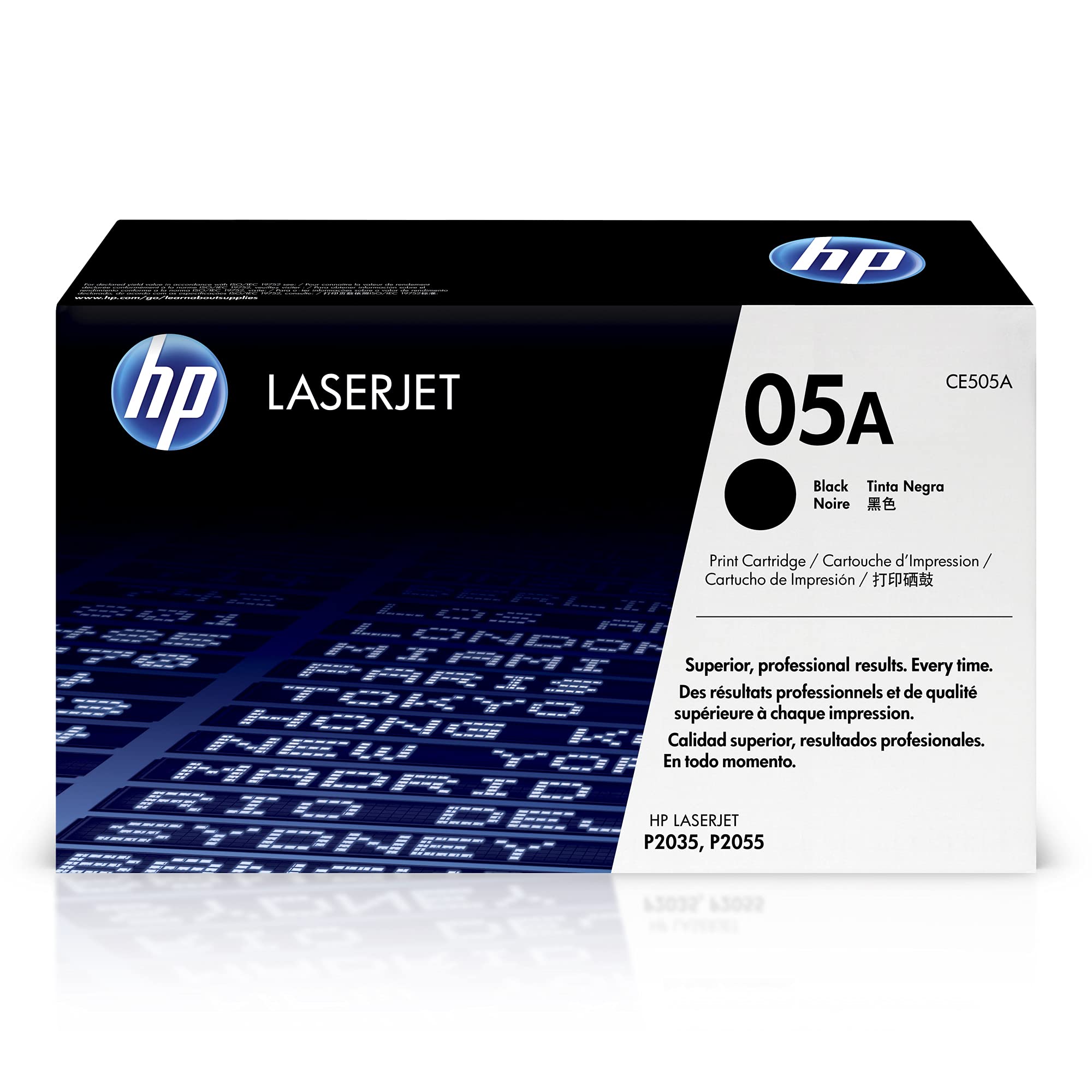 HP 05A - CE505A 1 x Black Toner cartridge For LaserJet P2033 P2035 P2036 P2037 P2054 P2055 P2056 P2057