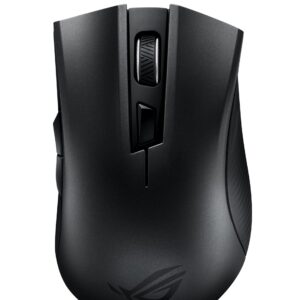 ASUS ROG Strix Carry Ergonomic Optical Gaming Mouse with Dual 24 GHz/Bluetooth Wireless Connectivity 7200-DPI Sensor and ROG-Exclusive Switch Socket Design