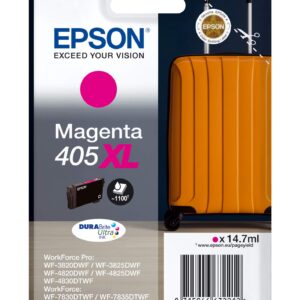 Epson Singlepack Magenta 405XL DURABrite Ultra InkBlack