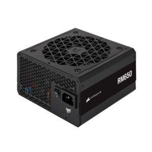 Corsair RM650 80 PLUS Gold Fully Modular Low-Noise ATX 650 Watt Power Supply - UK Black
